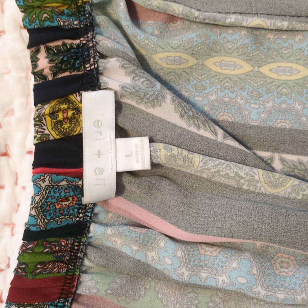 Anthropologie Scarf Midi Skirt - Picture 9 of 10